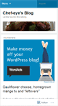 Mobile Screenshot of chefeye.wordpress.com