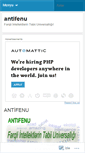 Mobile Screenshot of antifenu.wordpress.com