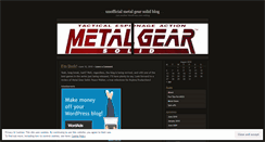 Desktop Screenshot of mgs13.wordpress.com