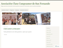 Tablet Screenshot of claracampoamor.wordpress.com