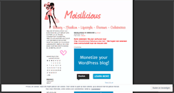 Desktop Screenshot of moisilicious.wordpress.com