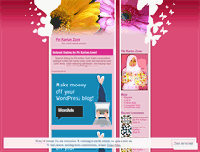 Tablet Screenshot of pinkartun.wordpress.com