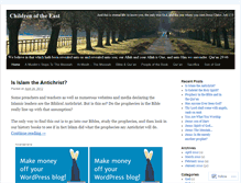 Tablet Screenshot of childrenoftheeast.wordpress.com