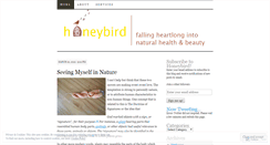 Desktop Screenshot of ohoneybird.wordpress.com