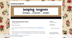 Desktop Screenshot of jumpingtangents.wordpress.com