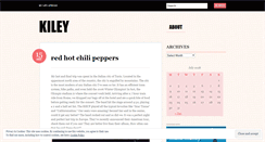 Desktop Screenshot of kileygilmore.wordpress.com