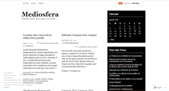 Desktop Screenshot of mediosfera.wordpress.com