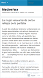 Mobile Screenshot of mediosfera.wordpress.com
