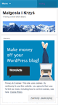 Mobile Screenshot of malgosiaikrzys.wordpress.com