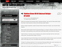 Tablet Screenshot of kotasarolangun.wordpress.com