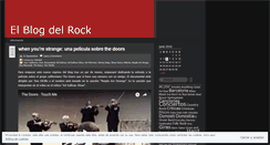 Desktop Screenshot of elblogdelrock.wordpress.com