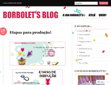 Tablet Screenshot of borbolets.wordpress.com