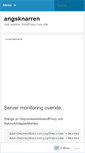 Mobile Screenshot of angsknarren.wordpress.com