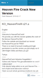Mobile Screenshot of heavenfirecrack.wordpress.com