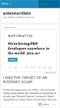 Mobile Screenshot of antennavillain.wordpress.com