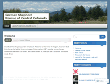 Tablet Screenshot of gsdrcolorado.wordpress.com