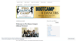 Desktop Screenshot of pdcbootcamp.wordpress.com