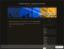 Tablet Screenshot of dimeiwe.wordpress.com