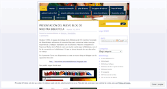 Desktop Screenshot of bibliotecaiescarolina.wordpress.com