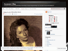 Tablet Screenshot of jazzmena.wordpress.com
