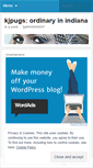 Mobile Screenshot of kjpugs.wordpress.com