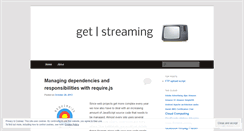 Desktop Screenshot of getstreaming.wordpress.com