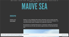Desktop Screenshot of mauvesea.wordpress.com