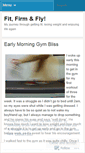 Mobile Screenshot of fitfirmfly.wordpress.com