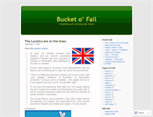 Tablet Screenshot of bucketofail.wordpress.com