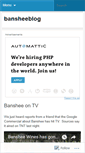 Mobile Screenshot of bansheeblog.wordpress.com