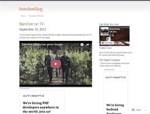 Tablet Screenshot of bansheeblog.wordpress.com