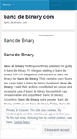 Mobile Screenshot of fsr.bancdebinarycom.wordpress.com