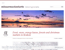 Tablet Screenshot of lifeintartu.wordpress.com