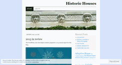 Desktop Screenshot of historichouses.wordpress.com