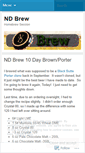 Mobile Screenshot of ndbrew.wordpress.com