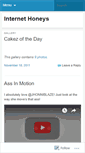 Mobile Screenshot of internethoneys.wordpress.com