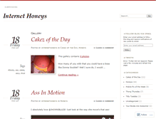 Tablet Screenshot of internethoneys.wordpress.com