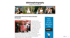 Desktop Screenshot of billshawphotography.wordpress.com