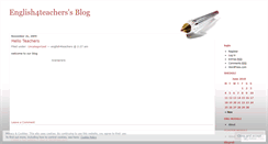 Desktop Screenshot of english4teachers.wordpress.com