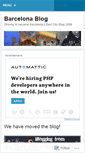 Mobile Screenshot of barcelonablog.wordpress.com