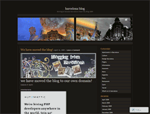 Tablet Screenshot of barcelonablog.wordpress.com