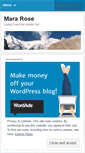 Mobile Screenshot of mararose10.wordpress.com