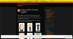 Desktop Screenshot of mysteryreyes.wordpress.com