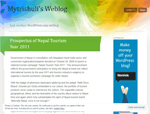 Tablet Screenshot of mytrishuli.wordpress.com