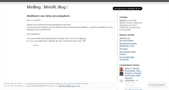 Desktop Screenshot of minurl.wordpress.com