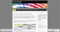 Desktop Screenshot of hnwpowerpack.wordpress.com