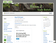 Tablet Screenshot of batam7.wordpress.com