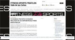 Desktop Screenshot of fitnesssportstriatlonpozuelo.wordpress.com