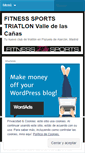 Mobile Screenshot of fitnesssportstriatlonpozuelo.wordpress.com
