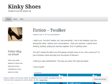 Tablet Screenshot of kinkyshoes.wordpress.com